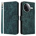 Miniatyrbillede 1 af 5: Til Xiaomi Redmi K80 5G/K80 Pro 5G Wallet Case RFID-blokering PU Læder Cover Stand View- Multicolor Green
