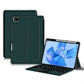 Miniatyrbillede 1 af 5: Læderetui + Bluetooth-tastatur med baggrundsbelyst trackpad til Huawei MatePad Pro 11 (2022) Multicolor Style B