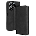 Miniatyrbilde 1 av 5: For TECNO Spark 10 Pro K17 Retro PU Lærdeksel Stativ Lommebok Flip Folio Telefonveske Multicolor Style A