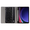 Pikkukuva 5 / 5: Tyyppi D A710B Samsung Galaxy Tab S9 X710/X716B/X718U Bluetooth-näppäimistöllinen suojakotelo PU+TPU Multicolor Style A