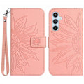 Miniatyrbilde 1 av 5: For Samsung Galaxy A05s 4G Deksel Innprentet Lommebok Stativ Lær Telefonveske med Håndstropp Multicolor Style C