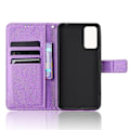 Miniatyrbild 4 av 5: För Tcl Ion X Diamond Texture Läder Phone Case anti-scratch Cover Purple