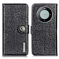 Miniatyrbillede 1 af 5: KHAZNEH PU Læder Wallet Cover med Stativ til Huawei Mate 60 Pro - Ko Læder Tekstur Multicolor Style A
