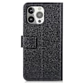 Miniatyrbillede 3 af 5: Anti-drop PU Læder Wallet Stand Design Beskyttelsescover til iPhone 13 Pro 6.1 tommer