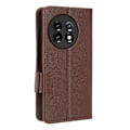 Miniatyrbillede 4 af 5: Anti-drop telefoncover til OnePlus 11 5G Wallet Stand PU læder beskyttende telefonetui Multicolor Style F