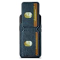 Miniatyrbillede 3 af 5: SUTENI H02 Mobiltelefonetui til iPhone 14 Plus, Anti-fald Læder Beskyttende Bagside Multicolor Style A