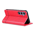 Pikkukuva 4 / 5: AZNS Samsung Galaxy A26 5G -kotelo, lehmännahkakuvioinen PU-nahkainen lompakkopuhelinkotelo - vihreä Multicolor Red