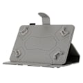 Miniatyrbild 3 av 5: 8-tums Auto Wake/Sleep Kortfack PU Läder Ställ Fodral Prickigt Mönster Tablet Skydd Multicolor Style C