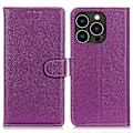 Miniatyrbillede 1 af 5: Til iPhone 14 Pro 6.1 tommer Slidstærk PU Læder Cover Stativ Magnetisk Beskyttende Wallet Case Multicolor Style C