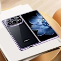 Pikkukuva 4 / 5: Xiaomi Mix Fold 4 5G -kotelo, galvanointi, läpinäkyvä PC-puhelinkuori Multicolor Style C