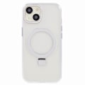 Pikkukuva 1 / 5: Läpinäkyvä TPU+PC suojakuori iPhone 15 Plus -puhelimelle, näkymätön jalusta ja magneettinen puhelinkuori Multicolor Style D