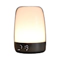 Miniatyrbild 1 av 5: Sunrise Wake Up Alarm Clock Night Light, Alarm & Snooze, 5-färgs nattljus, automatisk färgändring, nattljustimer white