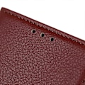 Miniatyrbillede 5 af 5: Til iPhone 14 Pro 6.1 tommer Slidstærk PU Læder Cover Stativ Magnetisk Beskyttende Wallet Case Multicolor Style D
