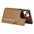 Pikkukuva 3 / 5: RFID-suojattu lompakkokotelo iPhone 15:lle TPU+PU-jalustalla ja olkahihnalla Multicolor Style E