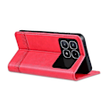 Miniatyrbild 4 av 5: AZNS Fodral för Xiaomi Redmi K70 Ultra, Kohudstextur PU Läder Plånboksfodral - Grön Multicolor Red