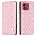 Pikkukuva 1 / 5: BINFEN COLOR BF Style-16 Motorola Moto G84 5G -kotelo korttipidikkeellä, nahkainen puhelinkotelo Multicolor Style C