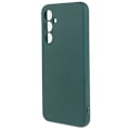 Miniatyrbild 3 av 5: För Samsung Galaxy S23 Fe Fiberfoder Gummibelagt Tpu- cover anti-scratch case Army Green