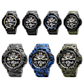 Miniatyrbild 2 av 5: Skmei 1617 Double Nights Dial Watch, Färg: Army Green Camouflage Not Specified