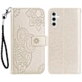Pikkukuva 1 / 5: Samsung Galaxy S23 FE -kotelolle Pöllökuvioitu PU-nahkainen puhelinkotelo lompakkotelineellä Multicolor Style C