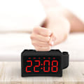 Miniatyrbillede 3 af 5: LED Snooze Vækkeur FM Radio USB Projektion Digitalt Ur Timer Ure Til Hjem Soveværelse Kollegium Dekoration Forsyninger Fødselsdagsgave