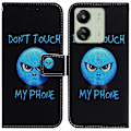 Miniatyrbillede 1 af 5: Til Xiaomi Redmi 13C 4G/13C 5G/Poco C65 4G/Poco M6 5G/13R 5G Etui PU Læder Wallet Stand Cover Multicolor Don&#39;t Touch My Phone