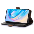 Miniatyrbillede 3 af 5: Til Huawei Nova Y91 4g/Enjoy 60x Wallet Telefon Cover Rfid Blokerende Læder Litchi Tekstur Stå Cover Black