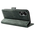 Miniatyrbild 4 av 5: YIKATU YK-005 För Oppo A78 4G PU Läder Plånboksfodral Skinn-touch Ställ Flipskydd Multicolor Style D