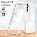 Pikkukuva 5 / 5: Samsung Galaxy A34 5G Kamerasuojattu 3-in-1 Läpinäkyvä TPU+PC Puhelinkotelo Multicolor Style B
