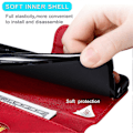 Miniatyrbillede 3 af 5: Kvalitets Wallet Stand Flip Læder Telefon Cover til Samsung Galaxy A32 4G (EU Version) Multicolor Style B