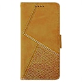 Pikkukuva 4 / 5: IDEWEI Honor 300 Pro -kotelo, nahkalompakko, puhelinkotelo, jalusta, vasikannahkajäljitelmä Multicolor Brown