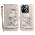 Miniatyrbilde 1 av 5: Stilig trykt skinnetui med stropp til Infinix Smart 8 4G/Smart 8 HD 4G/Hot 40i Multicolor Stacking Squirrels