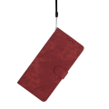 Pikkukuva 4 / 5: Pölytiivis PU-nahkainen lompakkokotelo iPhone 15:lle, ohut, jalustallinen, pehmeäpintainen puhelinkotelo Red