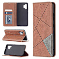 Miniatyrbillede 4 af 5: Geometrisk Mønster Læder Stand Case med Kortlommer til Samsung Galaxy A32 4G (EU Version) Multicolor Style F