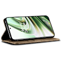 Miniatyrbild 3 av 5: Plånboksfodral i PU-läder med jeanstextur för OnePlus Ace 3 5G/12R 5G Multicolor Khaki