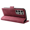 Miniatyrbillede 4 af 5: YIKATU YK-005 Telefonpung Etui til Samsung Galaxy S23 Ultra med Hudvenligt Læder og Støttefunktion Multicolor Style F