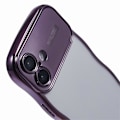 Pikkukuva 5 / 5: iPhone 16 -kotelo, galvanoidulla kiharakehyksellä, TPU, kirkas puhelinkuori Multicolor Style F