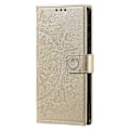 Miniatyrbillede 5 af 5: Til Samsung Galaxy A16 5G/A16 4G Etui Præget Totem PU Læder Wallet Stand Telefon Cover Multicolor Style D