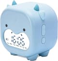 Barn Väckarklocka Sovrum Datum Temperatur Snooze Wake Up Light&night Light Hy light blue