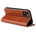 Pikkukuva 3 / 5: FIERRE SHANN iPhone 15 -kotelo, jalustallinen lompakkokotelo PU-nahkaa Multicolor Style A
