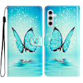 Pikkukuva 1 / 5: Samsung Galaxy A15 5G Kotelo Lompakko PU Nahka Kuvio Printti Puhelinkuori Multicolor Style A