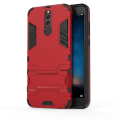 Pikkukuva 2 / 3: Cool Guard Muovinen TPU-takakuori Jalustalla Huawei Mate 10 Lite / Nova 2i / Maimang 6 -puhelimelle Red