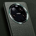 Miniatyrbild 3 av 5: För Xiaomi 13 Ultra PU Läderbelagt TPU+PC Mobilskal Metall Linsskydd Telefonskydd (2:a Gen) Multicolor Style A