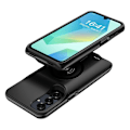 Miniatyrbilde 5 av 5: E10S TPU-kantladeetui med 6000 mAh utvidet batteri for Samsung Galaxy A16 5G, kompatibel med MagSa