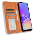 Pikkukuva 2 / 5: Samsung Galaxy A05 4G -puhelin kotelo, iskunkestävä PU-nahkainen lompakkokotelo jalustalla Multicolor Style D