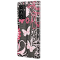 Miniatyrbillede 3 af 5: Til Samsung Galaxy A13 4G Mønsterprint Foldbart Stativ PU Læder Telefon Cover Wallet Shell
