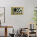 Miniatyrbild 2 av 5: Digital Väggklocka, nummer Tid Temperatur Kalender Alarm Bord Skrivbordsklocka Design Office Home Light