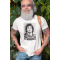 Miniatyrbild 3 av 5: John J Rambo Mugshot grafisk t-shirt Sylvester Stallone Movie T-shirt för män White 3XL