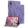 Miniatyrbillede 1 af 5: Til Lenovo Legion Y700 (2023)/Tab Gen 2 Cover Præget Stativ PU Læder Kortholder Tablet Case Multicolor Style D
