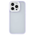 Miniatyrbild 2 av 5: FULEXIN Skal för iPhone 15 Pro, hudvänlig yta, färgglad TPU-ram + PC Stöttåligt Skydd Multicolor Style D
