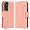 Pikkukuva 1 / 5: Honor 90 Lite 5G/X50i 5G Monipaikkainen Korttikotelo PU-Nahkainen Puhelinkotelo Jalustalla ja Lompakolla Multicolor Style A